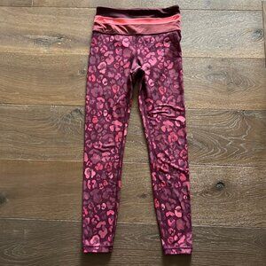 Athleta Elation 7/8 Leopard Leggings Sz XS